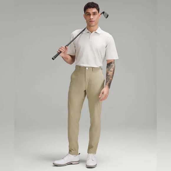 lululemon athletica | Pants | Lululemon Abc Slimfit Golf Trouser Compass  Khaki 29 | Poshmark